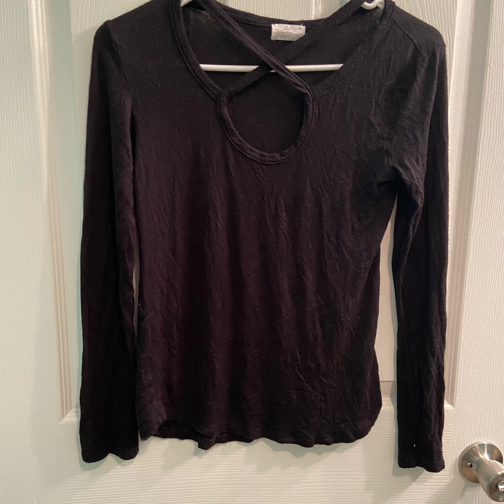 Glitz Long Sleeve Top size small